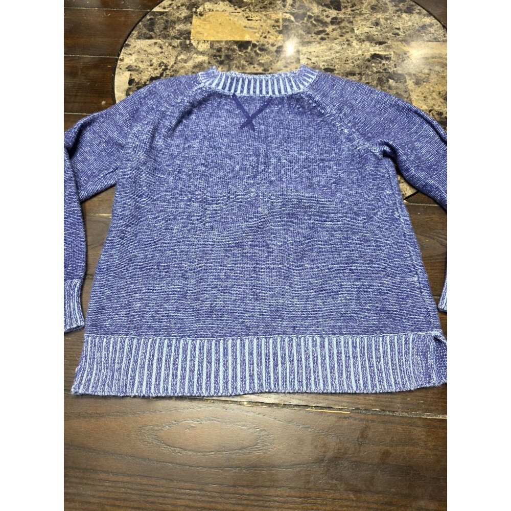 Old Navy Blue Knit Sweater Youth Size Small Long Sleeve